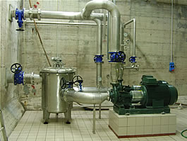 Gruppo pompe ossigenazione – Tintoria TiBel Spa – Gruppo CALZEDONIA - Verona